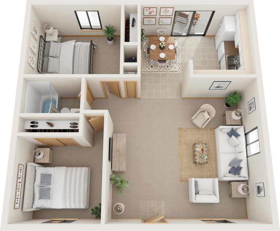 Alleghney Lower floor plan